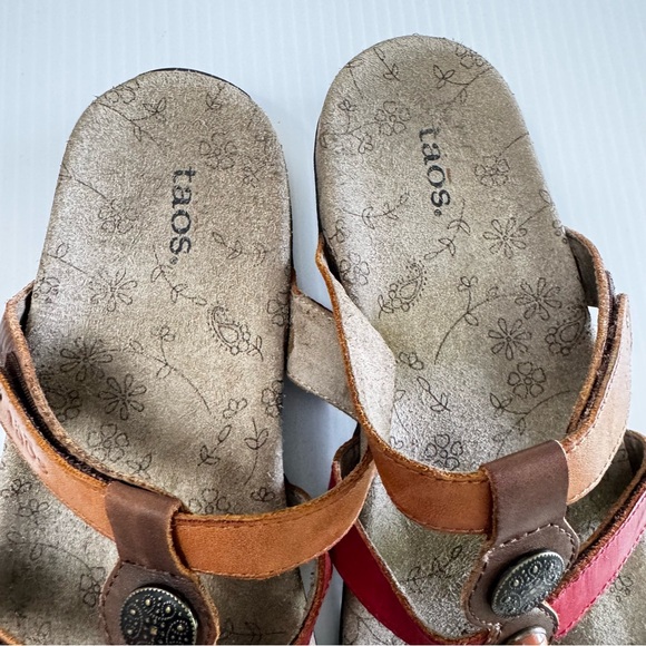 Taos Gemma Slide 3 strap sandals size 11 - Picture 4 of 8